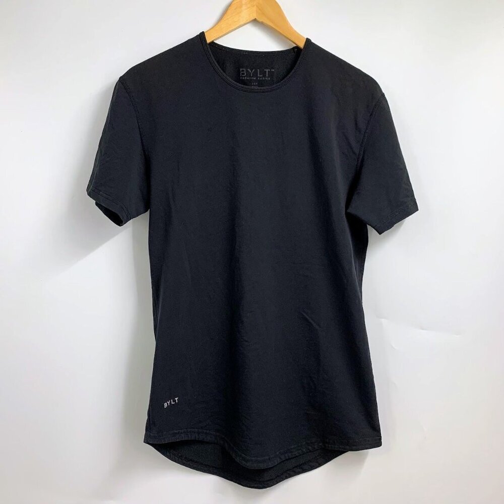 Bylt Premium Basics Men's Lux Drop Crew Neck Cut Short Sleeve Size S